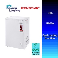 《Save 4.0》PENSONIC CHEST FREEZER (99L) PFZ-113 / (142L) PFZ-153 / (199L) PFZ-203