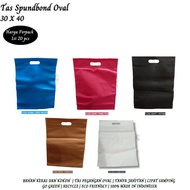 Oval Spunbond Bag Oval Goodie Bag Cloth Bag 30x40x10 (Contents 20 Pcs-Tlso30)
