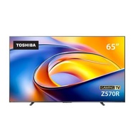 TOSHIBAทีวี 65Z570RP สมาร์ททีวี 65 นิ้ว 4K VIDAA UHD QLED รุ่น 65Z570RP ปี 2025