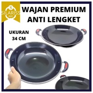 34 CM ENAMEL NON-STICK PAN