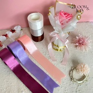 1Meter - 2 inch (5 CM) Satin Ribbon 2" 5cm Satin Ribbon bouquet ribbon bouquet ribbon