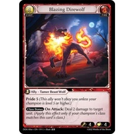 Blazing Direwolf FOIL- Dawn of Ashes Alter Edition (DOA Alter)