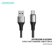 JOYROOM S-0230N1 TYPE-C FAST CHARGING CABLE 0.2M 3A