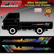 L300 hologram pickup car Sticker, cool hologram L300 pickup Sticker, L300 pickup Sticker