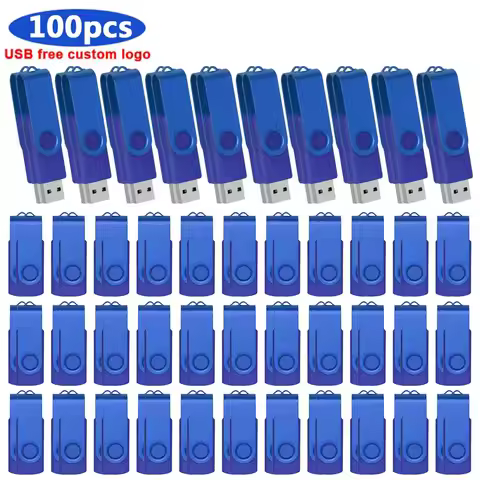 Free Custom 100PCS/lot USB Flash Drive Pen Drive 256MB 512MB 1G 2GB 4GB 8GB 16GB Pendrive Memory Sti