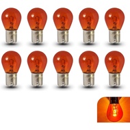 10 PCS Mentol Lampu Isyarat Belok 1156, P21W 1141 S25 12V 21W BA15S Mentol Halogen Kecerahan Tinggi,