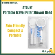 [Atojet] Travel Filter Shower Head with Case| Rust Removal | Made in Korea | Travel Essential
