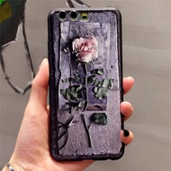 New OPPO R15 pro case creative retro rose 3D embossed painted soft shell oppo R9 R9s R11 R11s Plus p