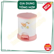 DUY TAN OVAL PEDAL TRASH BIN