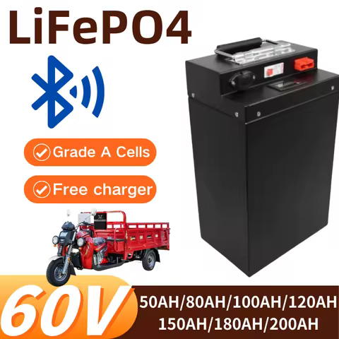SK 20S 60V 50Ah 80Ah 100Ah 120Ah 150Ah 180Ah 200Ah Lifepo4 Battery for 3000W 6000W Backup Power Hybr