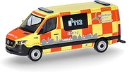 Herpa Model Car Mercedes-Benz Sprinter Flat Roof Rescue Service Cities Region Aachen (North Rhine-We