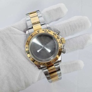 Watch Case 39mm Quartz VK63 Movement Stainless Steel Sapphire Glass Case vk63 Movement