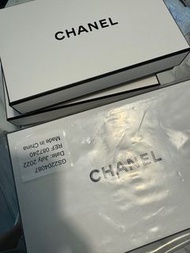 Chanel全新  收納盒 包裝盒 吉盒 細$80 大$120