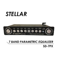 STELLAR (SD-7PX) 7 BAND PARAMETRIC EQUALIZER