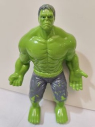 二手：變型俠醫 Green Hulk 擺件 14cm高 擺設  綠巨人 玩具  昭和 中古