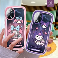 Colorful Melody Casing ph Strange Shape for for OPPO A1 Pro/K A3/S A5/S A7/N/X A8 A9 A11/X/S A12/E/S A15/S A16/S/K A17/K 4G/5G Cute soft case Cute Girl plastic Mobile Phone