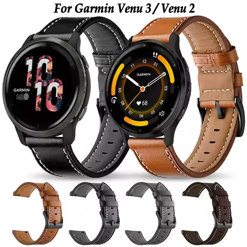 20/22mm Watch Strap Band For Garmin Venu 3 2 Sq 2 Plus Forerunner 245 255 265 Vivomove Style Vivoact
