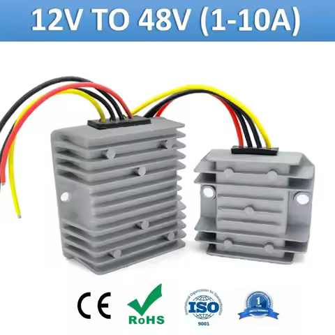 12v24V to 48v 12vdc to 48vdc Voltage Stabilizer 1A-10A Boost Power Converter DC DC Step Up Converter