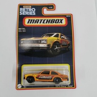 YP-98 Matchbox Retro Series MBX 1979 Chevy Nova Orange Dream
