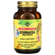 Solgar Echinacea Herb Extract 60 Vegetable Capsules