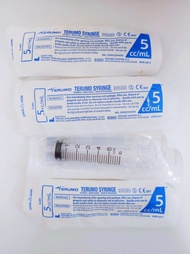 TERUMO SYRINGE 針筒 (無針頭)  5ml  餵藥針筒 餵水針筒 餵食針筒 BB食藥用  嬰兒用品  寵物用品