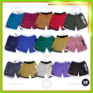 ∩ ✓ Miami Men's Basketball Shorts with Dri-Fit Fabric and NBA Jersey Design Sports Shorts for Men
