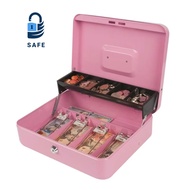 Cash Box Portable Money Secret Safe Box Lock Metal Lock Money Organizer Cash Box Money Cash Register