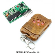 315MHz RF Remote Controller Kit (SG Local Stock)