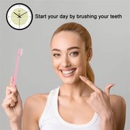 Ultra-fine Soft Toothbrush Million Nano Bristle Adult Tooth Brush Teeth Deep Cleaning Portable Travel Dental Oral Care Brush Black 1pcs