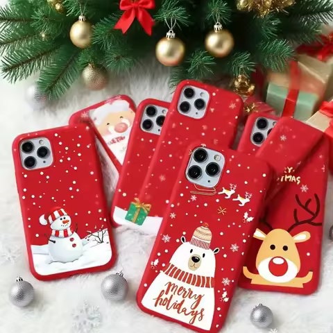 Christmas Bear Santa Claus Case Samsung Galaxy A06 A07 A17 A72 A04 A73 A71 F16 M13 M16 M55 M35 M14 A