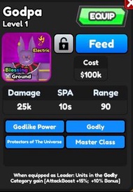 All Star Tower Defense (astd) Rare unit (TIER S!)