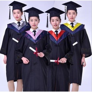 Jubah Konvokesyen Bachelor Graduation Convocation Gown Undergraduate Class Convocation Dress Uniform