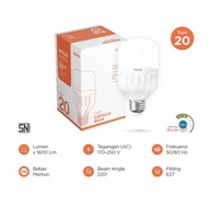 ROVO LED Light Bulb 15W Cool Daylight 6500K Capsule Bulb