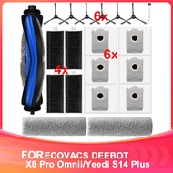 20 Pack Replacement Accessories Kit Compatible with ECOVACS DEEBOT X8 Pro Omnii/Yeedi S14 Plus Robot