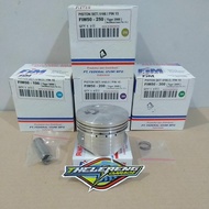 Piston Fim-50 Tiger Set Ring Set Piston Fim Tiger 64 5 65 65.5 66 66.5 And Pen Piston Thelereng_Gara