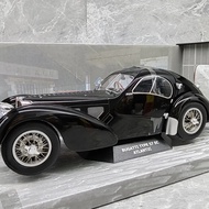 Solid 1/18 Bugatti TYPE 57 SC ATLANTIC Alloy Car Model Two Doors