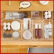 [My Home] Acrylic Cosmetic Transparent Drawer Divider Boxes Decktop Organise Anti-Scratch Drawer Organizer