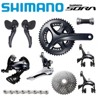 Shimano SORA R3000 Groupset 2x9s Road Bike Parts R3000 Crankset RS501 BB Shifter Front Rear Deraille