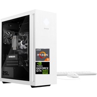 HP OMEN 25L Gaming Desktop PC | AMD Ryzen 5 5600G 6-Core | GeForce GTX 1660 Super | WiFi | HDMI | Di