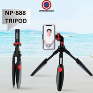 NP-888 Multi Function Camera Mobile Phone Tripod Phone Monopod Selfie Stick Stand