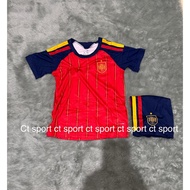 Jersey kids (children) spain home world cup 2026 latest spanyo world cup
