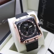 ALEXANDRE CHRISTIE 3030 MA RANTAI BLACK ROSEGOLD AUTOMETIC PRIA Diskon