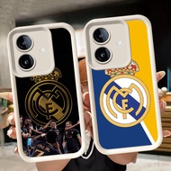 Soft Casing for OPPO A5 A79 A3X A3 A5i Pro A5X 5G White Q100 Real-Madrid