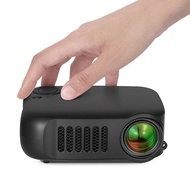 vbnd gdfk Portable home theater laser projector with USB port for high-definition, mini LED video, full HD, 1080p, 4K, smartphone, A2000, black Projectors