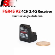 FLYSKY FGr4S 4CH 2.4G Built-in Single Antenna Bidirectional PWM/PPM/IBUS Output Receiver For FS-FG4 