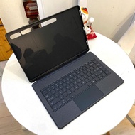 Bao da bàn phím Samsung Galaxy Tab S10 Ultra có Touchpad giá đỡ đèn led phím có thể tháo rời
