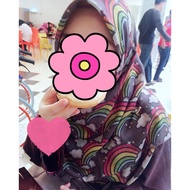 Tudung bawal preloved