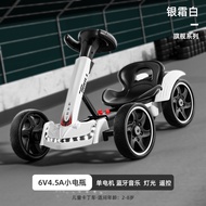 Foldable adult go-kart in stock, new model with rear spoiler, suitable for children to ride, four-wh