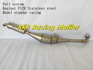 Knalpot F1ZR FIZR FIZ-R FIZ R kenalpot CMS standar racing stainless steel