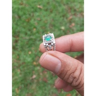 Cincin Zamrud Zambia Asli